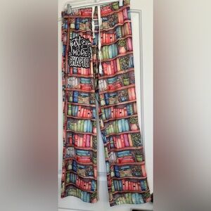 Brief Insanity Graphic Sleep Pants Sz M Bookshelves